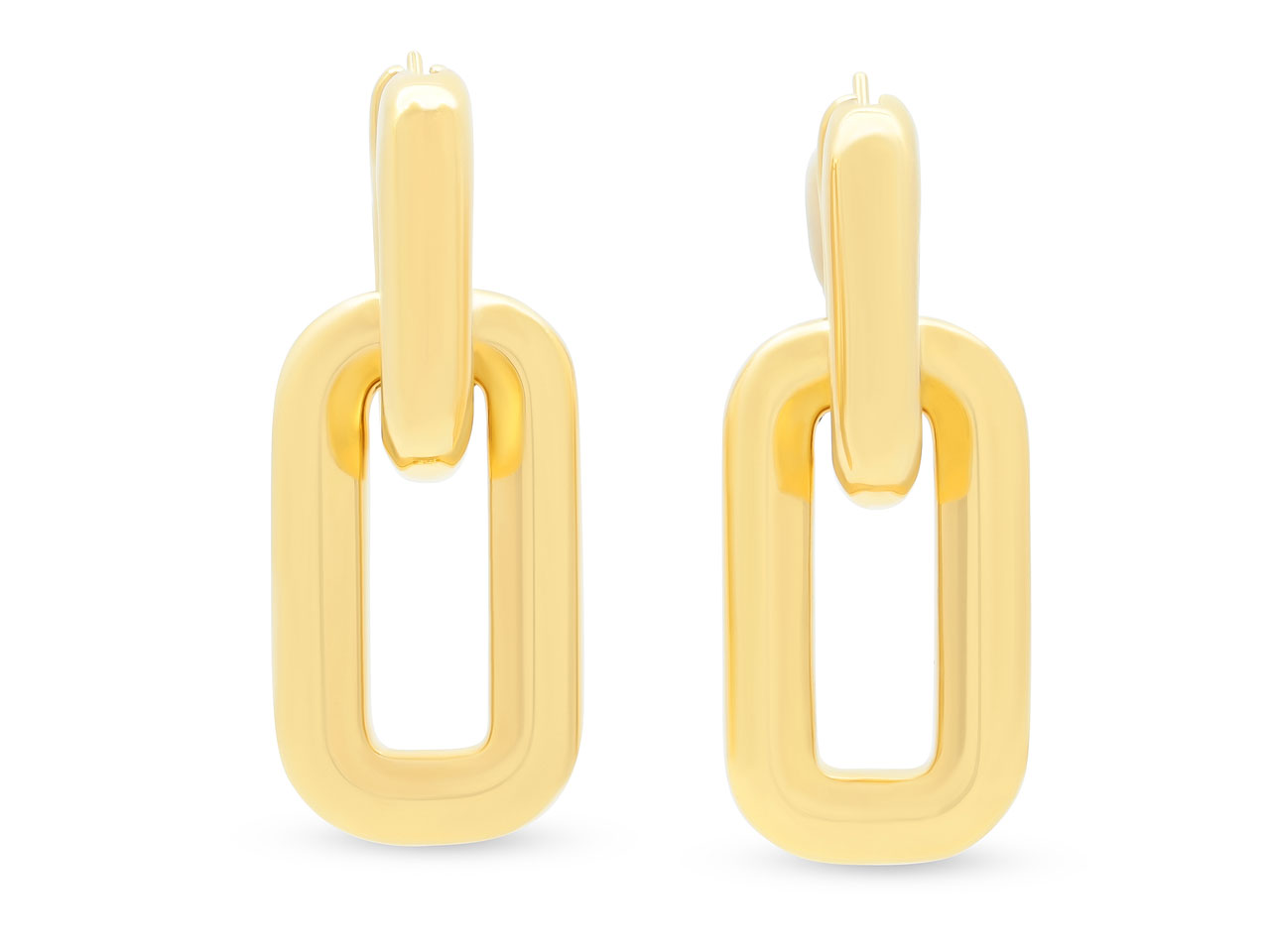 Large Link Earrings  by Beladora