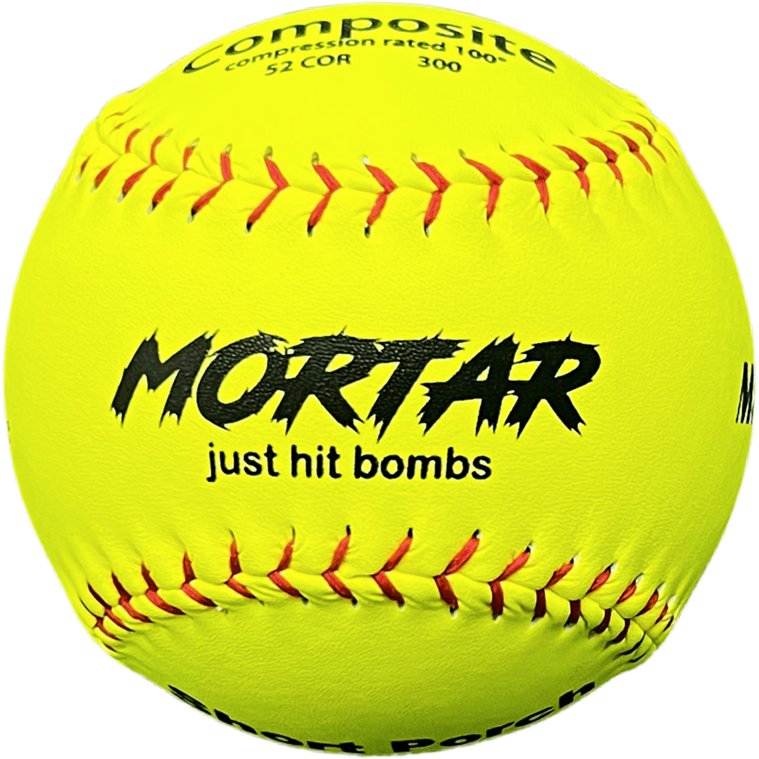 SMASH IT SPORTS Short Porch Mortar Extreme 52/300 12" Slowpitch Softballs