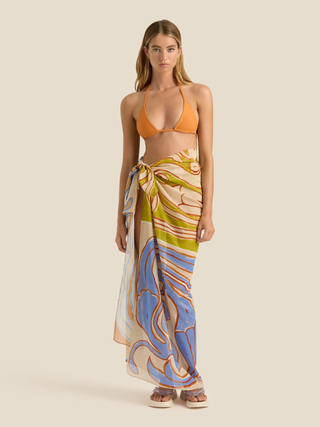 SOLEIL SOLEIL Square Pareo Siren Tile