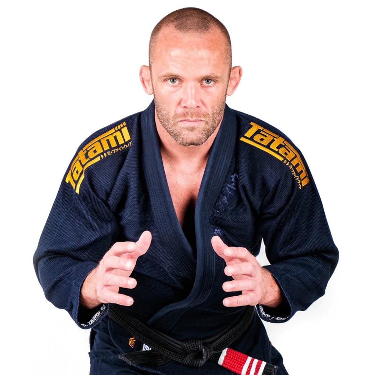 Tatami Fightwear Estilo Black Label BJJ Gi   Gold/Navy