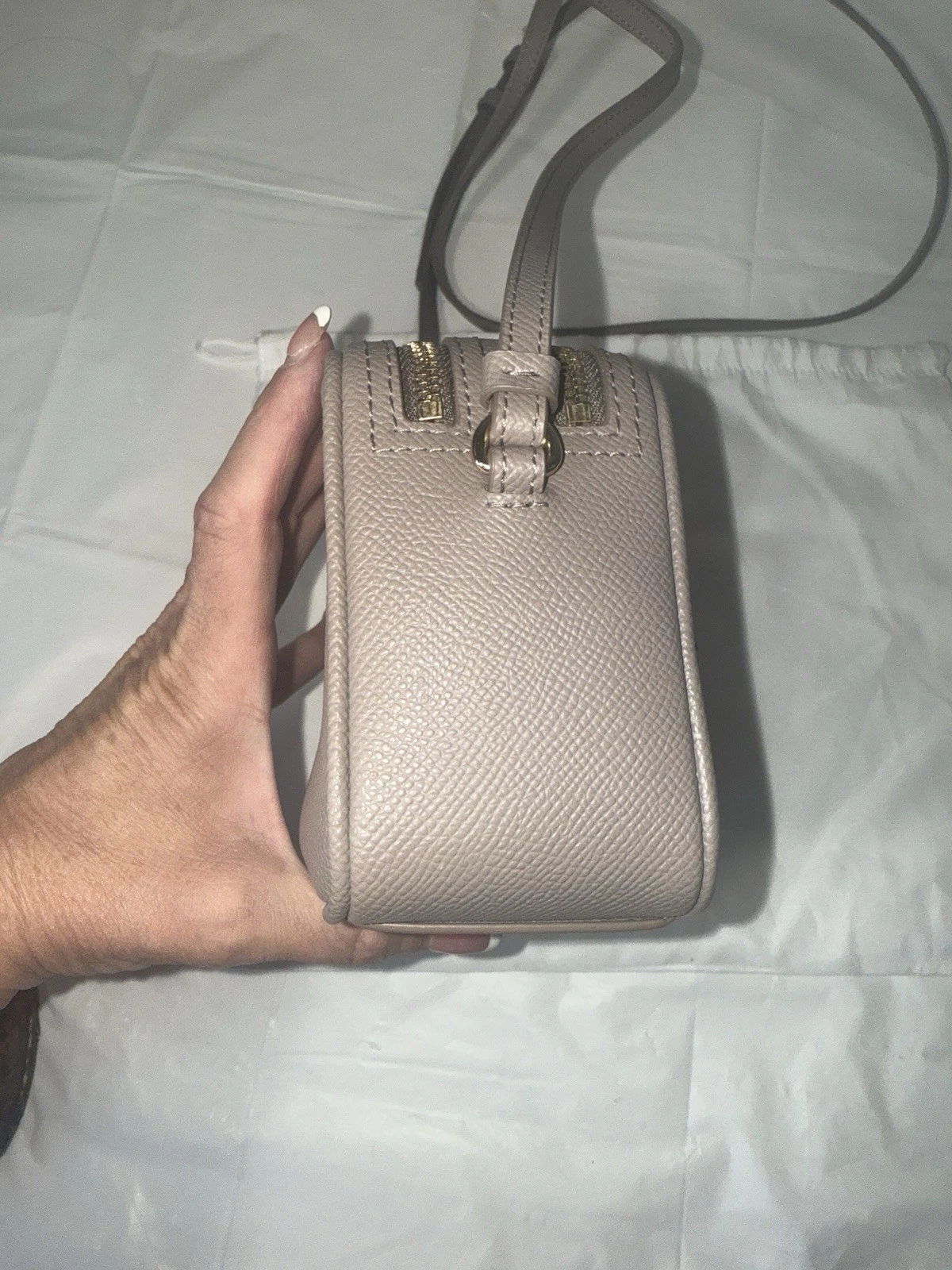 Borsa a tracolla Furla LILLI XL Lily pelle grigio EK27LIL BX0306