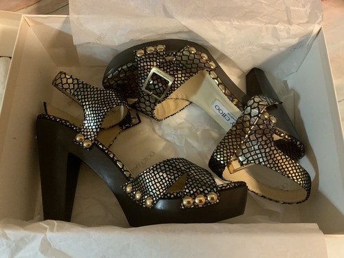 Jimmy Choo tacchi metallici  taglia 39