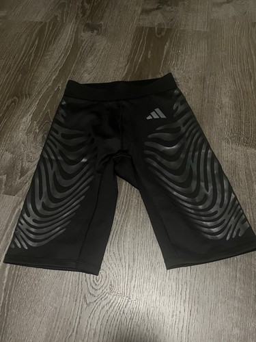 Adidas Men’s Small ADIZERO CONTROL RUNNING SHORT TIGHTS Core Black IK9716