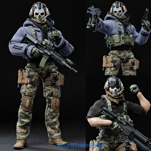 CY7 TOYS GHOST 1 12 Male Action Figure Model Collection 6''