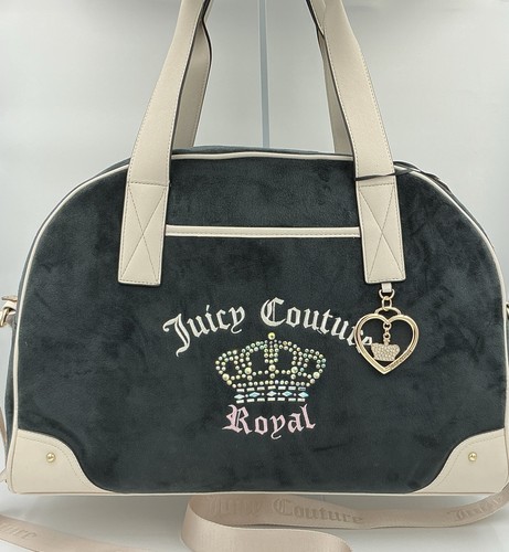Juicy Kingdom Dome Weekender In Liquorice Juicy Couture Los Angeles NWT