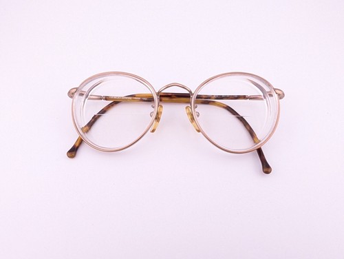 Giorgio Armani Eyeglasses, Frames Only, 186 816 Go 49 20 145, Metal, Italy