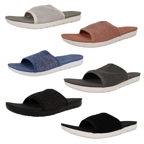 Fitflop Womens Uberknit Slide Sandal Shoes