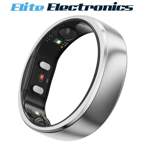 RingConn Gen 2 Air Smart Ring   Size 10 (Galaxy Silver)