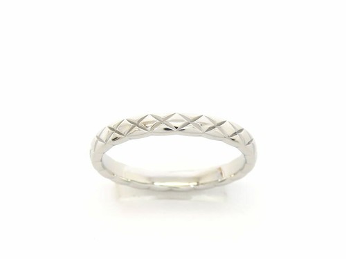 CHANEL J11117 Pt950 Coco Crush Marriage Ring 57