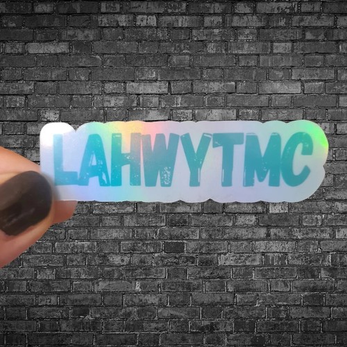 Book Acronyms  Holographic Vinyl Sticker  Romance Bookish Merch  Booktok
