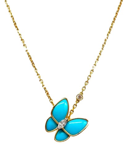 Van Cleef & Arpels Papillon Necklace VCARP7UP00 #001