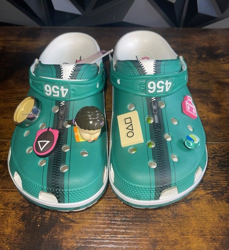 RAYE limited edition squid games crocs new with tags