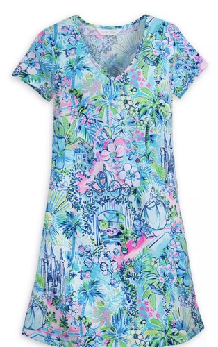 PALACE 2025 Disney Parks Cinderella Dress XXS LILLY PULITZER Etta Castle Carriage