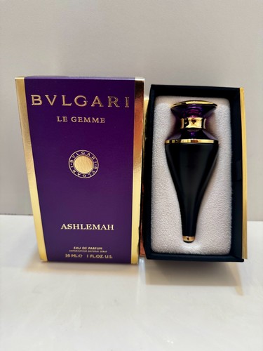 BVLGARI LE GEMME ASHLEMAH 1 OZ   30 ML EAU DE PARFUM SPRAY NEW IN DAMAGED BOX