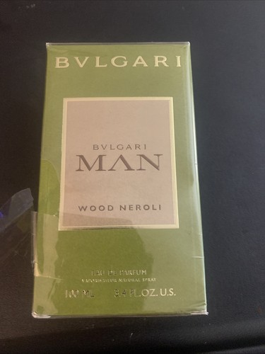 Bvlgari Man Wood Neroli by Bvlgari EDP Cologne for Men 3.4 oz New in Box