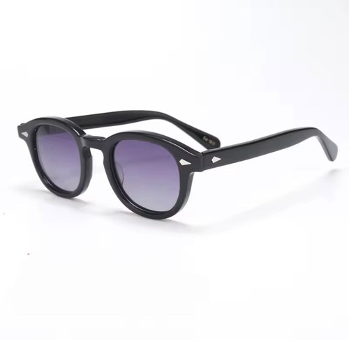 MOSCOT LEMTOSH Sunglasses Black Purple gradation lens 46 24 145 w Case