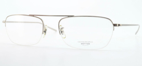 Oliver Peoples Glasses Frame Op 2006 BC 52 17 142 Silver Satin Antik c2002 Japan