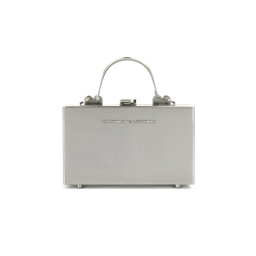 Brandon Blackwood silver metal slim trunk
