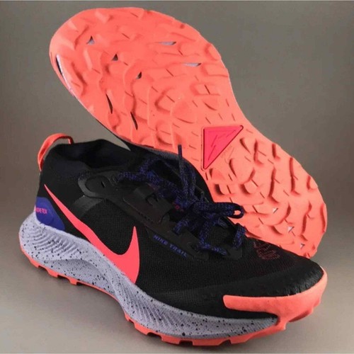 MANGO Nike Pegasus Trail 3 GTX Black Flash Crimson Women's size 9.5 10 SKU DC8794 002