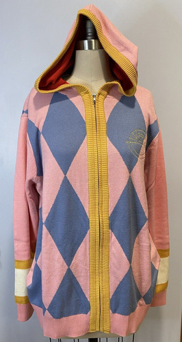 PALACE Her Our Universe Studio Ghibli Howl's Moving Castle Argyle Cardigan L Cosplay