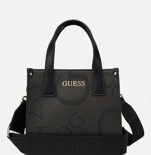 GUESS Manon mini tote   coal