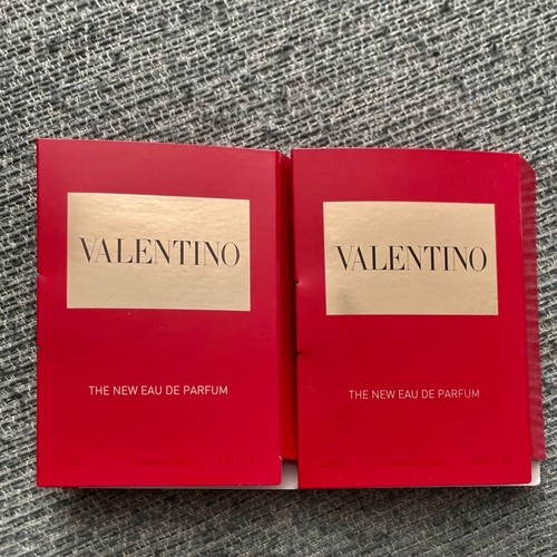 2 X Valentino Voce Viva the New Eau de Parfum Sample Spray Vial 0.04oz   1.2ml