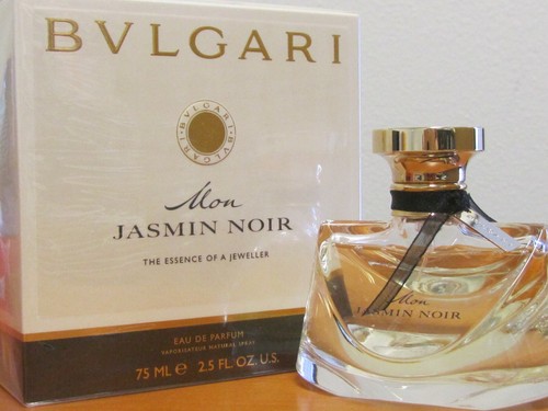 Bvlgari Mon Jasmin Noir Perfume Women 2.5oz   75 ml Eau De Parfum Spray Sealed.