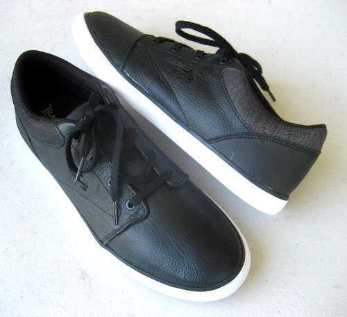 LACOSTE SPORT LACOSTE Minzah Leather Sneaker Men's shoes Size 9.5 Black NEW
