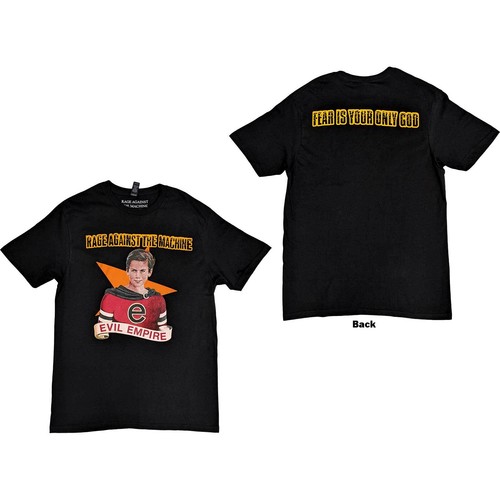 FEAR OF GOD Rage Against the Machine T shirt   Brand New Evil Empire  Fear is Your Only God