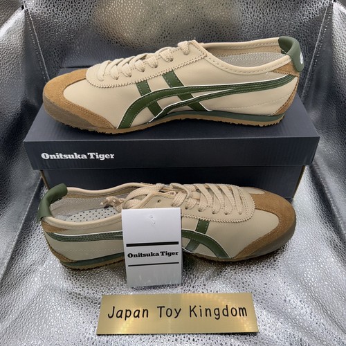Authentic Onitsuka Tiger MEXICO 66 SD BEIGE GREEN 1183A872 254 UNISEX [4   14]