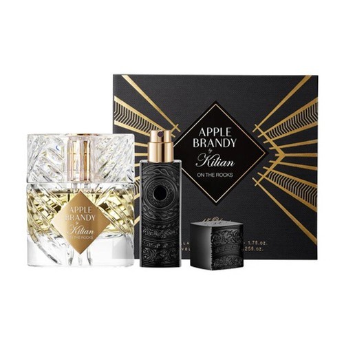 Apple Brandy On the Rocks by Kilian   15 Year Anniversary Set (BRAND NEW)