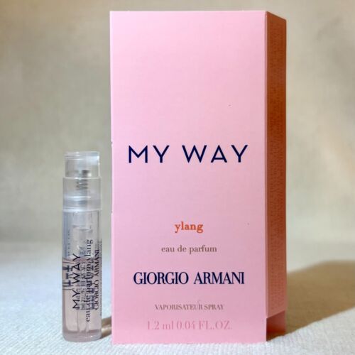 Giorgio Armani My Way Ylang Eau de Parfum Sample Spray .04oz 1.2ml *2025 Release