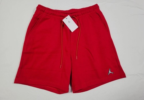 Nike Air Jordan Essentials Warm Fleece Jump Man Shorts Mens Red DQ7470 687