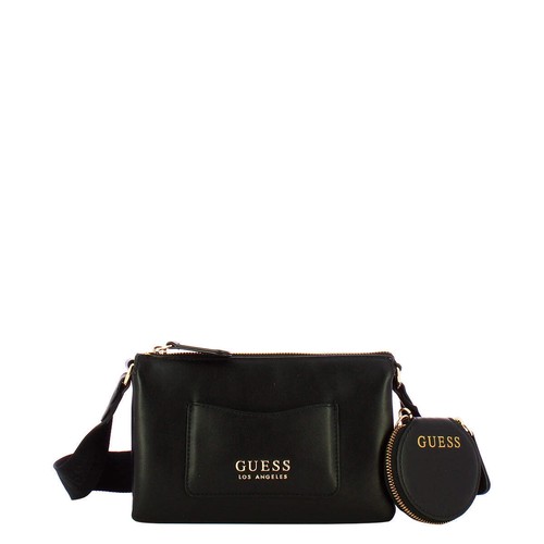 NEW Guess   Bogue Mini Black Crossbody Bag   HFLG9158700   BLACK AUTHENTIC NWT