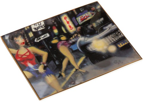 Size OS   Supreme Lady Pink Super Sport Camero Ceramic Tray Multicolor Tray Mult
