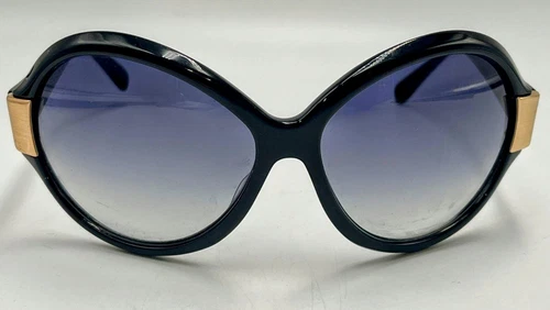 OLIVER PEOPLES WOMENS HARLOT BLACK 64 15 130 OVERSIZED Sunglasses With COA