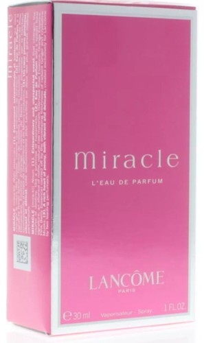 Miracle By Lancome LEau De Parfum Spray 1 oz   30 ml NIB Sealed