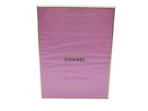 Chanel Chance Eau Tendre Eau De Parfum Spray ~ 3.4 oz  100 ml  BNIB