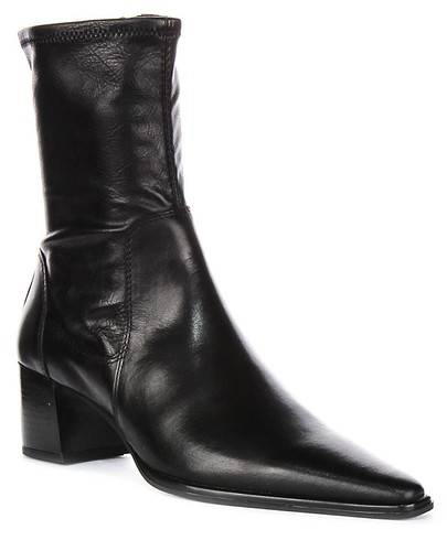 VAGABOND Giselle a Punta Cerniera Laterale Tacco Donna Stivale Nero UK 3   8