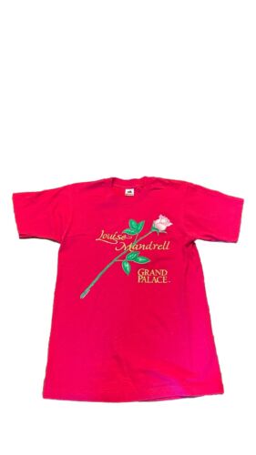 Vintage 90’s Louise Mandrell Grand Palace Graphic Print T Shirt Size Medium.