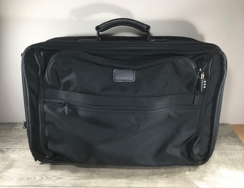 STATE BAGS Vintage TUMI 279D3 Made in USA 2 Way Trunk Case Ballistic Nylon Black Travel Bag