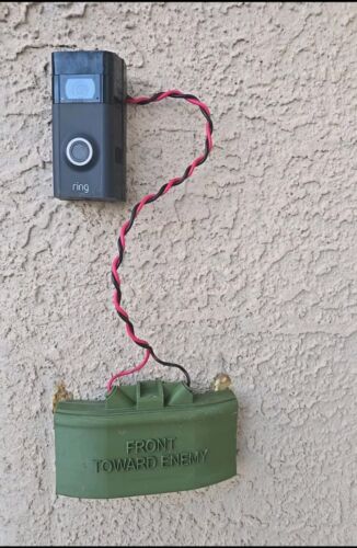 Viral Ring Cam Claymore Mine Kit Replica   Perfect for Pranks and Security!