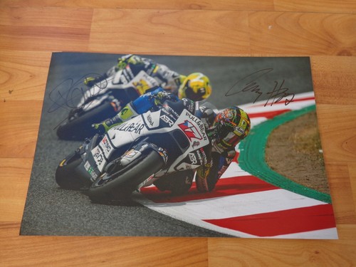 PULL & BEAR ORIGINALE FIRMATO KAREL ABRAHAM PULL&BEAR ASPAR DUCATI 2017 MOTO GP FOTO 12X8"