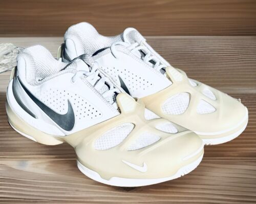 GREATS Nike Air Zoom Revive DRC2 Size 9 White Tennis 2006 QSSS  Great Shape