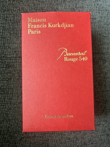 MAISON FRANCIS KURKDJIAN（BACCARAT ROUGE 540） Baccarat Rouge 540  Opened (Not Us 70mL