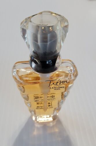 Vtg Tresor Lancome Eau de Parfum Mini Spray Purse Size 2.5" x 1.25" 75% Full