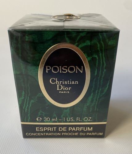 Vintage  SEALED BOX   POISON Esprit de Parfum by Christian Dior for women 30 ml
