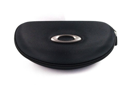 Authentic Oakley Oil Rig Soft Vault Sunglass Case Black Hard New