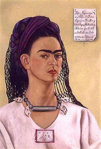 VETEMENTS Frida Kahlo autoritratto dedicato a Sigmund Firestone 1940 17"x 22" stampa artistica
