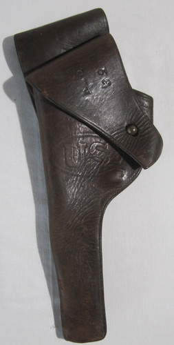 US Army Pre WW1 Leather Revolver Belt Holster R.I.A 1910 Rock Island Arsenal 39